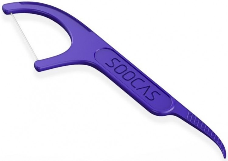 Зубная нить Xiaomi Soocas Floss Pick 300 шт Violet (D1-GL6)