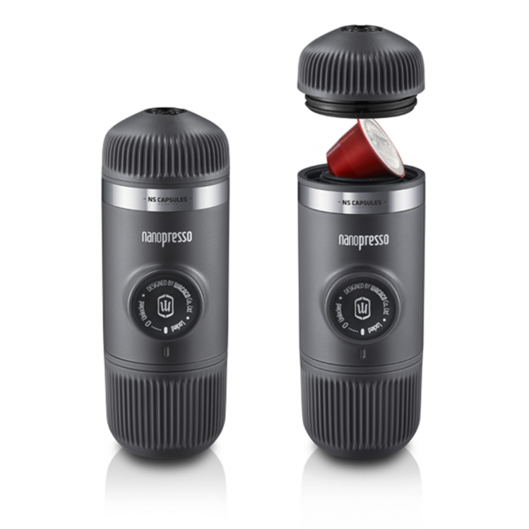 Карманная кофемашина капсульная Xiaomi Wacaco Nanopresso NS-адаптер Black (WCCNANS)