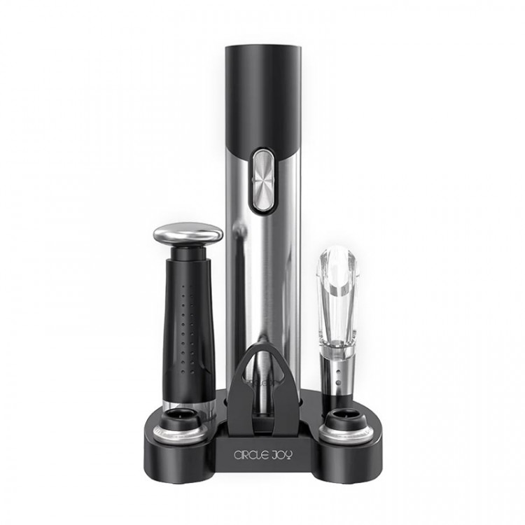 Электрический штопор для вина 7 в 1 Xiaomi (Mi) Circle Joy Electric Wine And Beer Accessories Silver (CJ-TZ09)