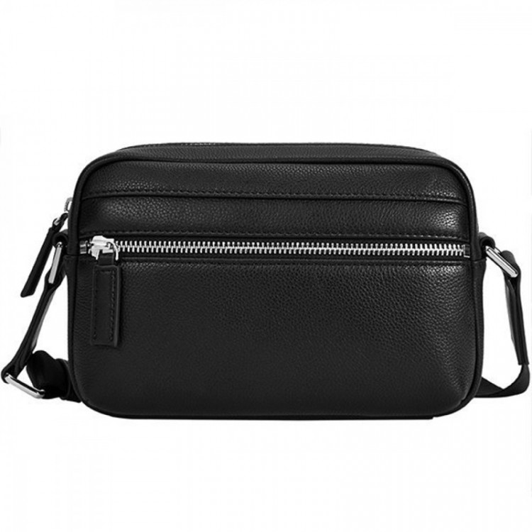 Сумка на плечо Xiaomi VLLICON Light Leather Messenger Bag Black (BAS439)