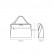 Сумка на плечо Xiaomi Mi 90 Points Basic Urban Messenger Bag, серая