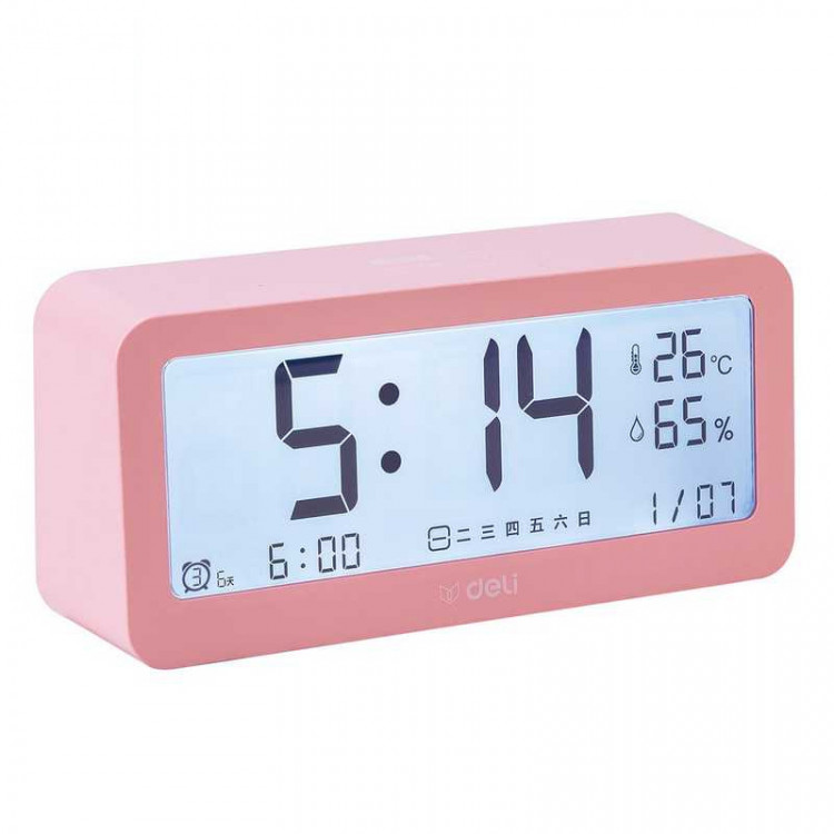Часы-метеостанция Xiaomi Deli Effective Electronic Alarm Clock