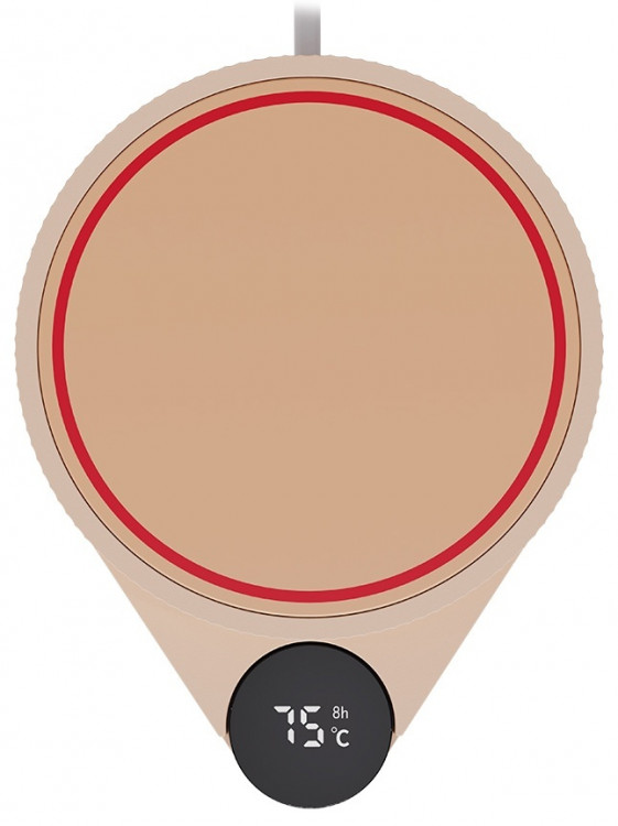 Подставка для подогрева чашек Xiaomi Sothing Mini Cup Warmer 8H Beige (DSHJ-S-2103A)