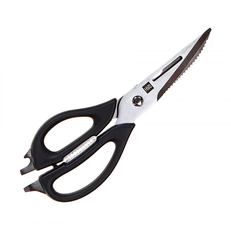 Многофункциональные кухонные ножницы Xiaomi HuoHou Versatile Kitchen Scissors Black (HU0062)