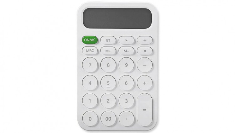 Калькулятор Xiaomi MiiiW Calculator White (MWCL01)