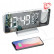 Часы-будильник с проектором времени на стену и потолок зеркальные Xiaomi Alarm Clock With Time Projector On The Wall And Ceiling Mirror