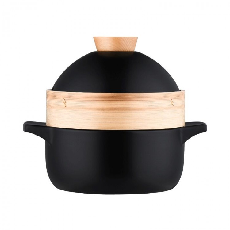 Кастрюля Xiaomi Taste Plus Motone Сasserole Black (TP4S23)