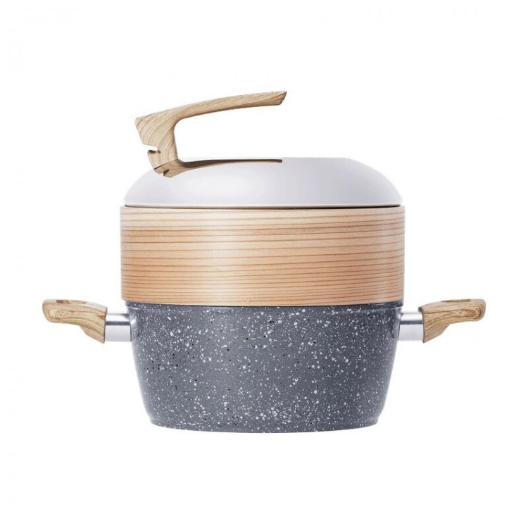 Кастрюля Xiaomi Z Stone Soup Pot Grey (TJQDT20)