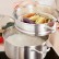 Кастрюля-пароварка Xiaomi Steamer Stainless Steel 1 ярус Silver