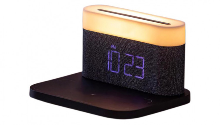 Ночник с беспроводной зарядкой и будильником 3 в 1 Xiaomi VFZ Led Lamp Wireless 3 in 1 Charger