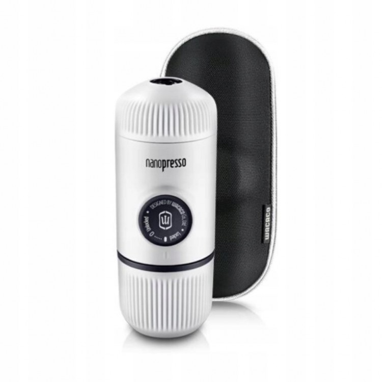 Карманная кофемашина Xiaomi Wacaco Nanopresso Elements + Чехол Chill White (WCCCHWH)