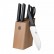 Набор кухонных ножей Xiaomi Huo Hou 6-Piece Kitchen Knife Set Lite Black (HU0057)