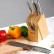 Набор кухонных ножей Xiaomi Huo Hou 6 in 1 Steel Knife Set Silver