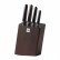 Набор кухонных ножей с подставкой Xiaomi Huo Hou Fire Waiting 5 in 1 Steel Knife Set Black
