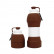 Силиконовая складная бутылка для воды Xiaomi Collapsible Silicone Water Bottle Brown