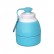 Силиконовая складная бутылка для воды Xiaomi Collapsible Silicone Water Bottle Light Blue