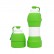 Силиконовая складная бутылка для воды Xiaomi Collapsible Silicone Water Bottle Light Green