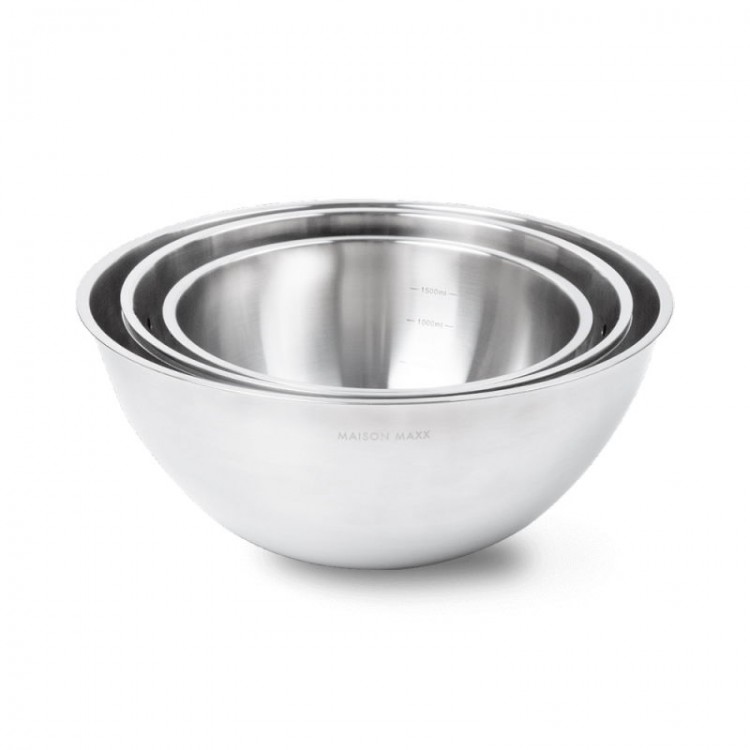 Набор мисок Xiaomi Maison Maxx Stainless Steel Cooking Pot Set (4 pcs)
