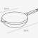 Сковорода вок Xiaomi BergHOFF GEM Series Frying Pan Black