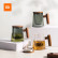 Термостойкая чашка для заваривания чая с крышкой заварником Xiaomi Qiwu Brown