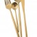 Набор столовых приборов Xiaomi Maison Maxx Modern Flatware Set Gold