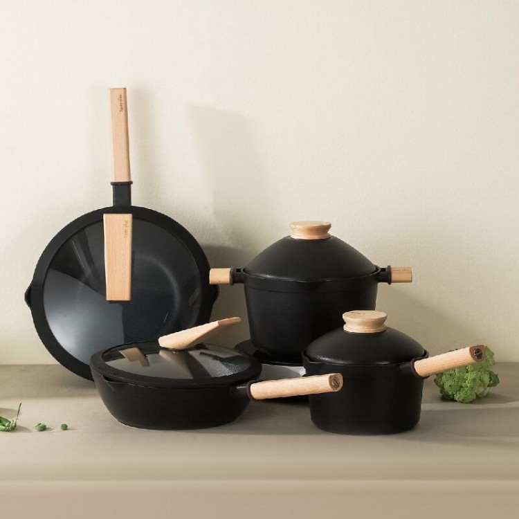 Набор посуды Xiaomi Taste Plus New Upgraded Series Cookware 4pcs Black