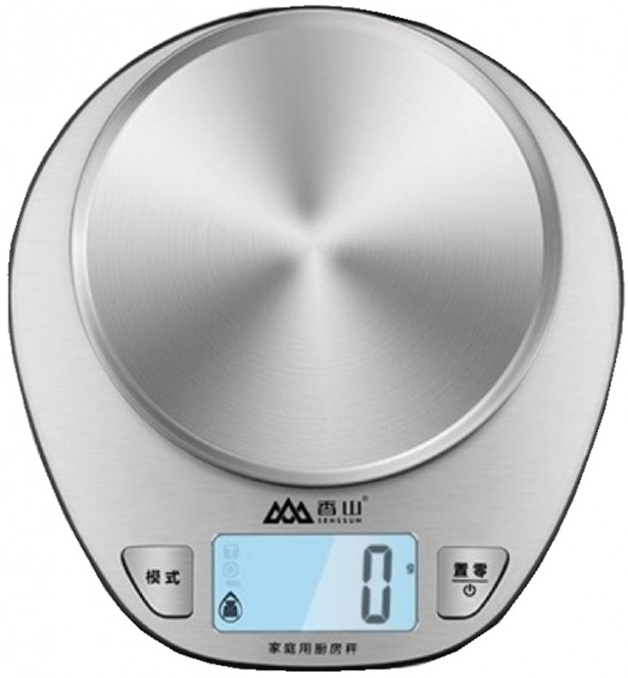 Электронные кухонные весы Xiaomi Senssun Electronic Kitchen Scale Silver (EK518)