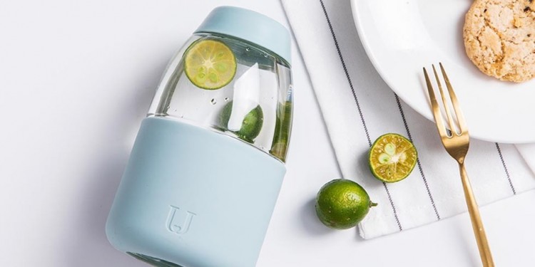 Бутылка для воды Xiaomi Jordan&Judy Tea Cup 260 мл Blue (JORDANJUDYBLUE)