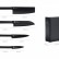 Набор кухонных ножей Xiaomi Huo Hou Heat Cool Non-stick Knife Set Black (HU0076)