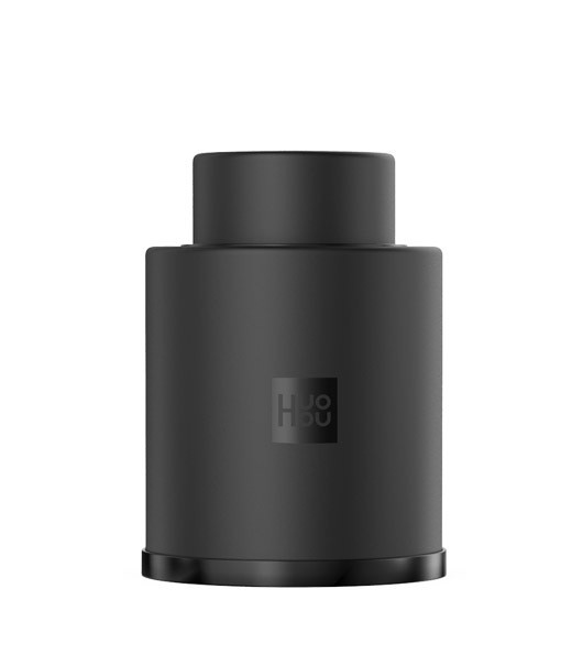Вакуумная пробка для винных бутылок Xiaomi Huo Hou Vacuum Wine Stopper Black (HU0075)