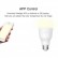 Умная лампочка Xiaomi Yeelight Led Bulb Tunable White (YLDP007)