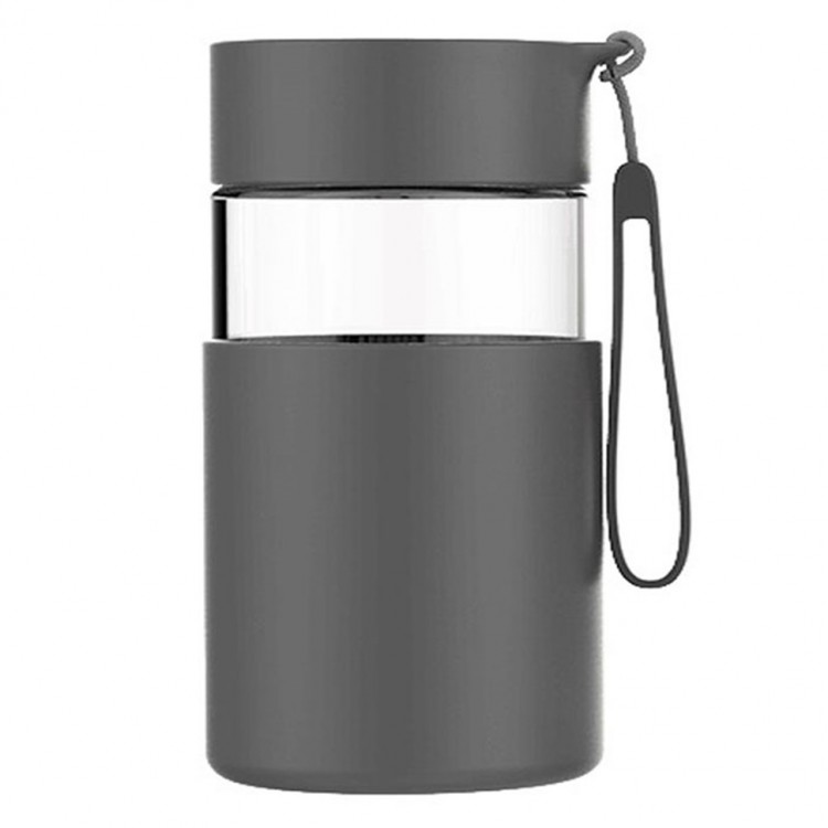 Термобутылка для воды Xiaomi Fun Home Lightweight Glass 350 мл Black