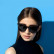 Солнцезащитные очки Xiaomi TS Nylon Polarized Sunglasses Cat Eye Black ​(SR009-0120)