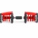 Разборная гантель Original Fitness 4.5-40 кг со ступенчатой регулировкой Black
