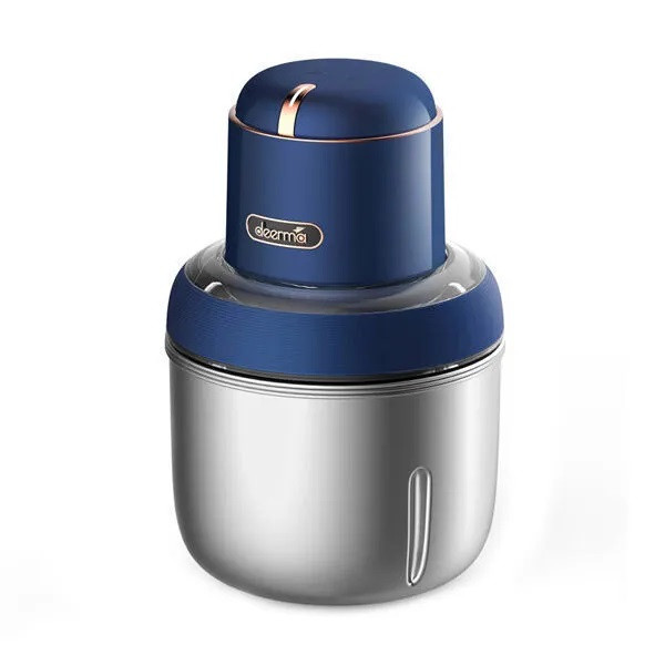 Беспроводная электромясорубка Xiaomi Deerma Food Processor Blue (DEM-JR08)