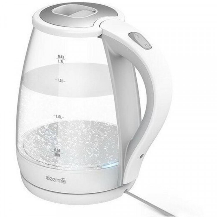 Умный электрочайник с подсветкой Xiaomi Deerma White (DEM-SH30W)