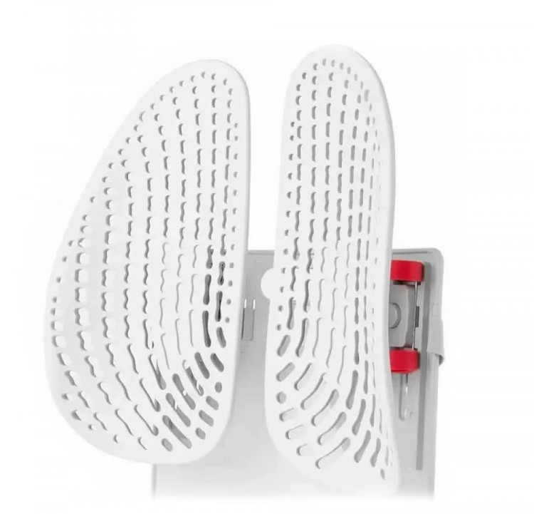 Регулируемая эргономичная подушка для спины Xiaomi Leband LeFan Ergonomic Adjustable Backrest White (LB-YK002)