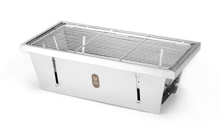 Мангал переносной Xiaomi Zao Feng Early Wind Portable Grill Silver