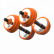 Спортивный набор для фитнеса Xiaomi Fed Filton Steel Home Fitness Dumbbells 10 kg Orange (FED-XM800910)