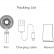 Портативный вентилятор Xiaomi WSKEN Multifunction Handheld Fan Black