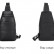 Сумка на плечо Xiaomi VLLICON Leather Chest Bag Black
