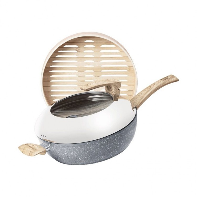 Сковорода Xiaomi Zanjia Maifanshi Stone Frying Pan Grey (TJQDD28)