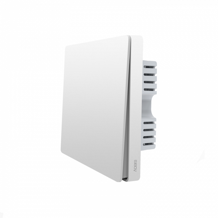 Умный выключатель Xiaomi Aqara Wall Switch No Neutral Single Rocker White (QBKG04LM)