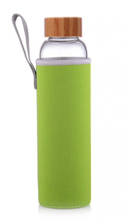 Бутылка для воды 550 мл + чехол Xiaomi Muggs Green (38537 green)