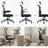 Компьютерное кресло Xiaomi Hbada Ergonomic Double Waist Chair