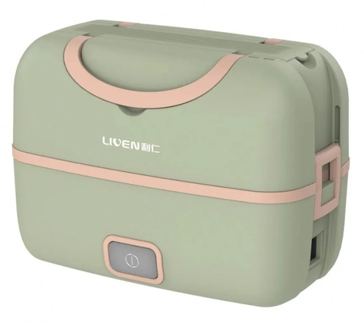 Ланч-бокс с подогревом Xiaomi Liren Portable Cooking Electric Lunch Box Green (FH-18)