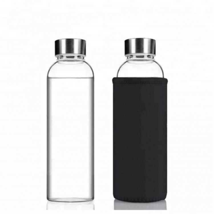 Бутылка для воды 750 мл + чехол Xiaomi Muggs Black (GB075 black)