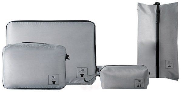 Набор сумок для багажа Xiaomi 90 Points Basic Storage Grey