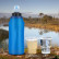 Складная бутылка для воды с фильтром Qwerty Collapsible Water Bottle with Filter Blue