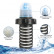 Складная бутылка для воды с фильтром Qwerty Collapsible Water Bottle with Filter Blue
